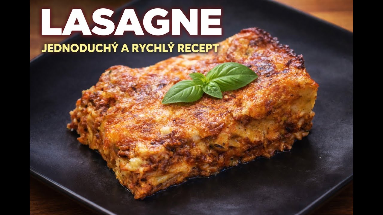LASAGNE snadno a rychle !