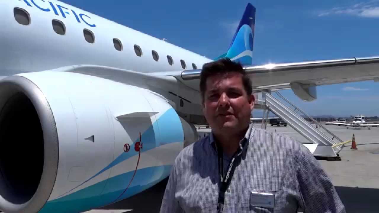 Интервью с представителями California Pacific Airlines - Представлен первый Embraer 170