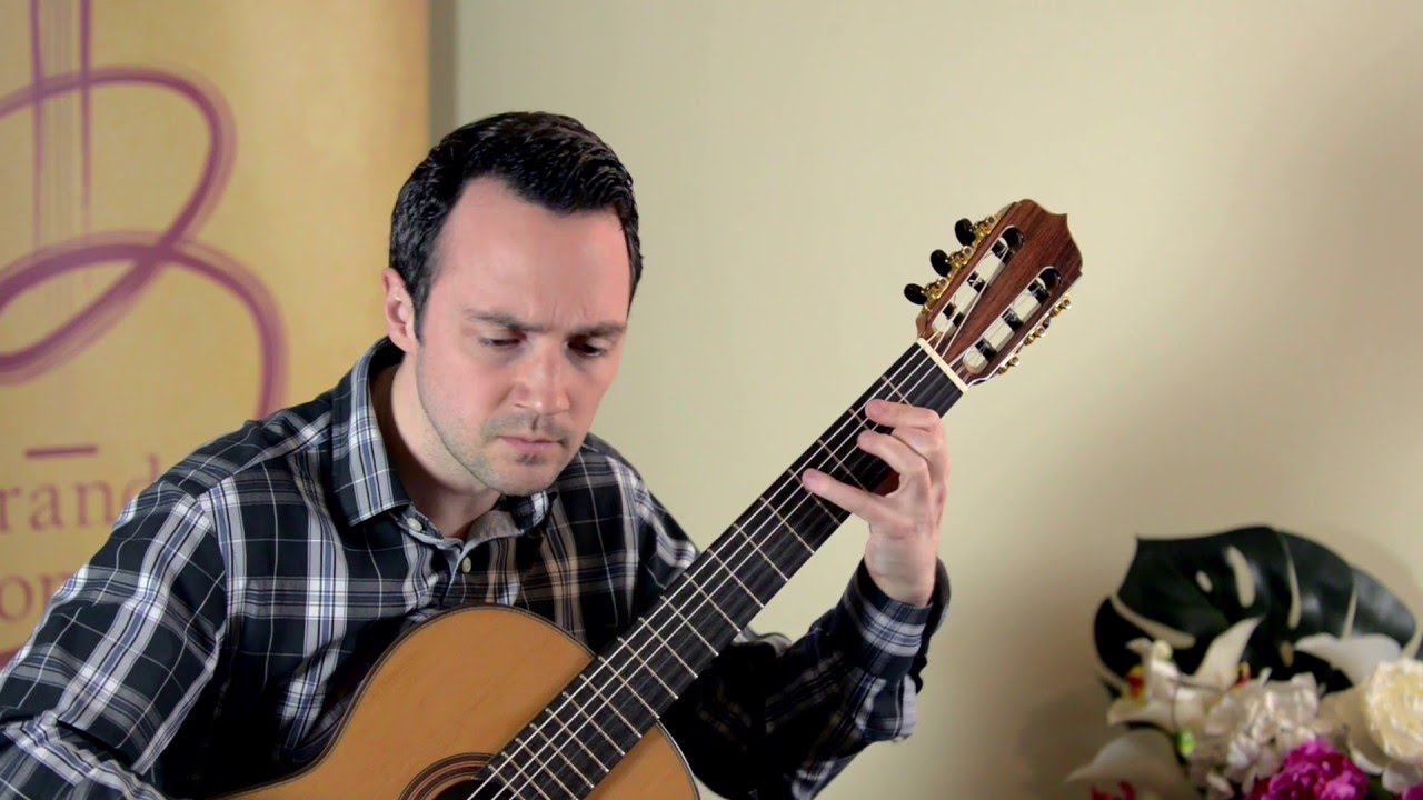 J.S. Bach performed on 4 different classical guitars 