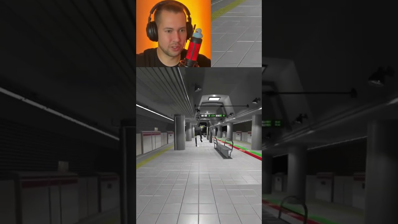 Аномальное метро #гусьфруктовый #nibansen #game #инди #simulator