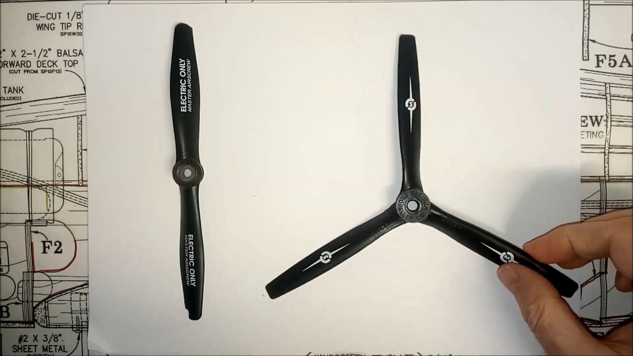 Understanding RC Propellers - 2 and 3 blades
