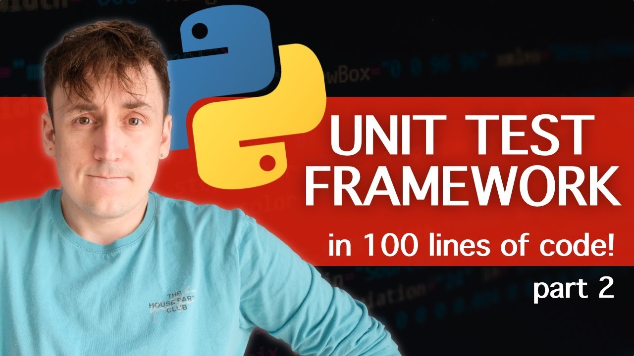 Build your own Python unit test framework in 100 lines of code - part 2
