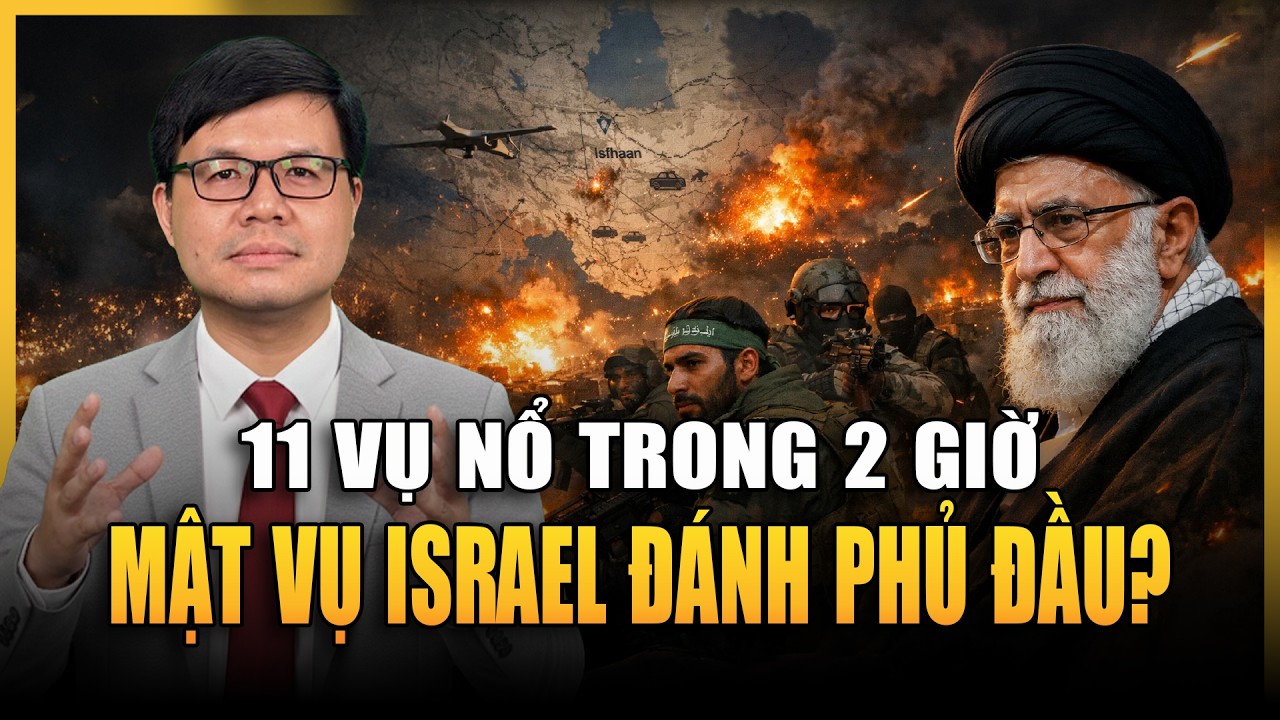 Loạt Vụ Nổ Địa Chấn Tại Iran – Đòn Tâm Lý Hủy Diệt Từ Washington? Khamenei Có Còn Ngoan Cố?