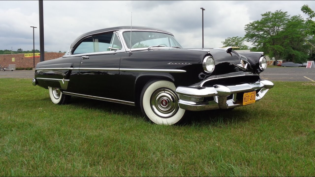 1954 Lincoln Capri 2 Door Coupe in Black & Ride on My Car Story with Lou Costabile
