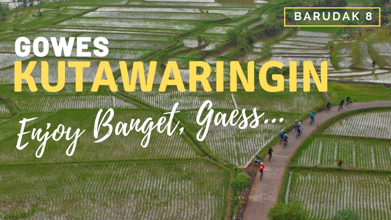 KEINDAHAN KUTAWARINGIN - SOREANG |  GOWES KULINER + CYCLING DRONE FOOTAGE | THE PRAMUDIA