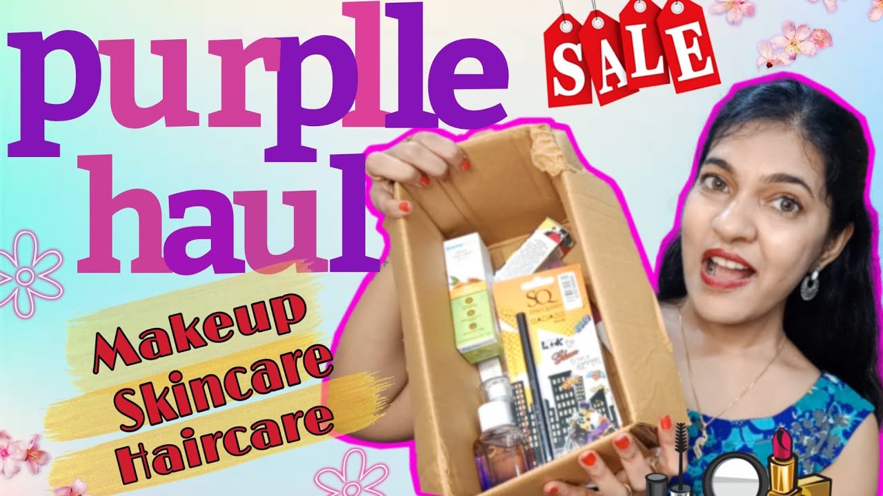 Purplle Sale Haul |Affordable Makeup and Skincare at 50% Discount | I Heart Beauty Sale