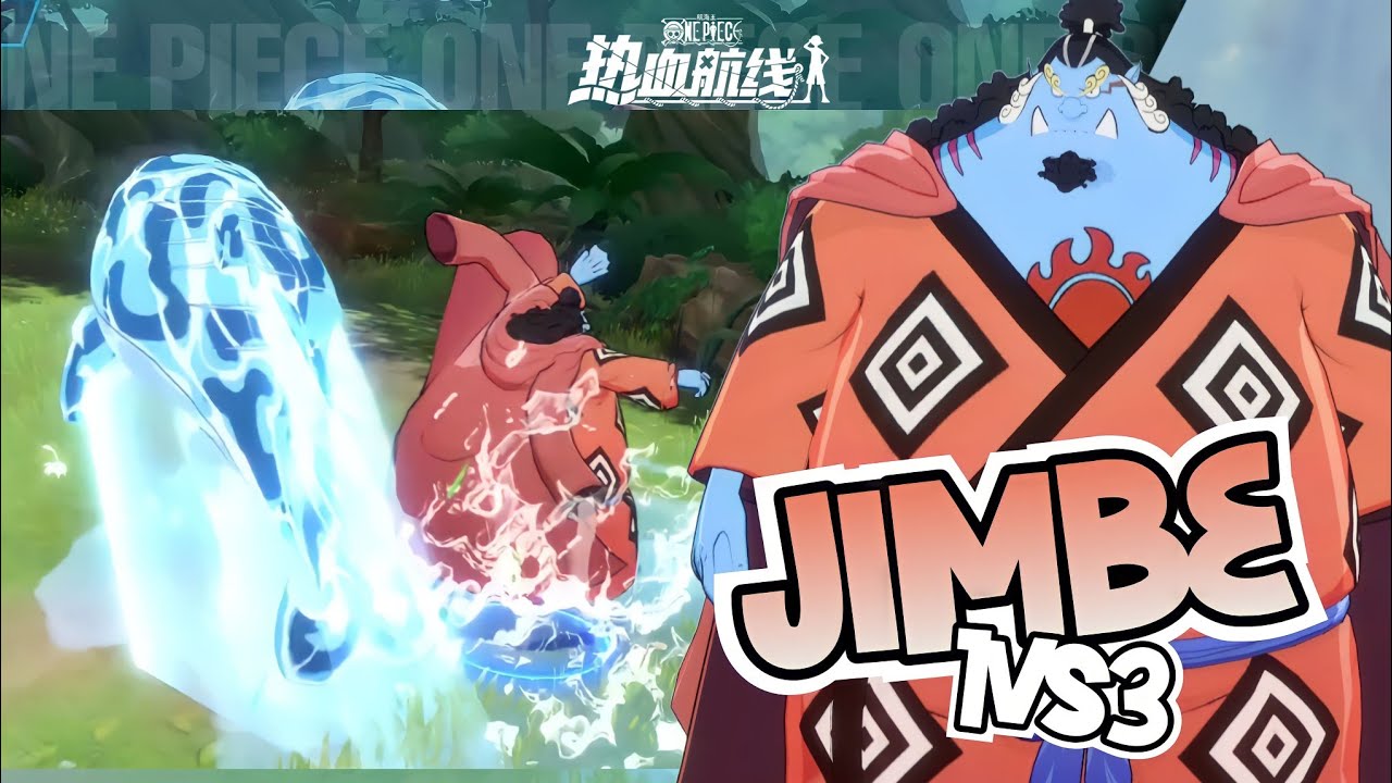 JIMBE SHICHIBUKAI 1VS3 PVP GAMEPLAY - One Piece Fighting Path