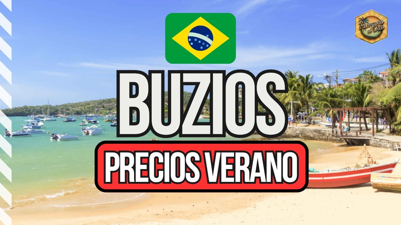 🇧🇷 Buzios - Brasil 💰 Precios verano 2026 ✅ Comidas, actividades, transporte y más
