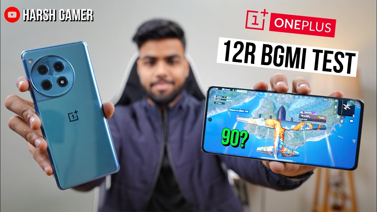 OnePlus 12R Pubg Test With FPS Meter, Heating and Battery Test | Disappointed 😞