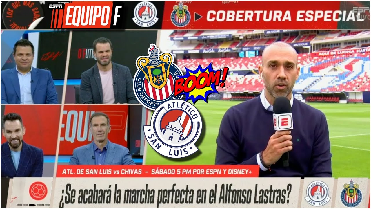 PELIGRA marcha perfecta de CHIVAS vs SAN LUIS. Reto de MILITO, volver al ritmo en LIGA MX | Equipo F
