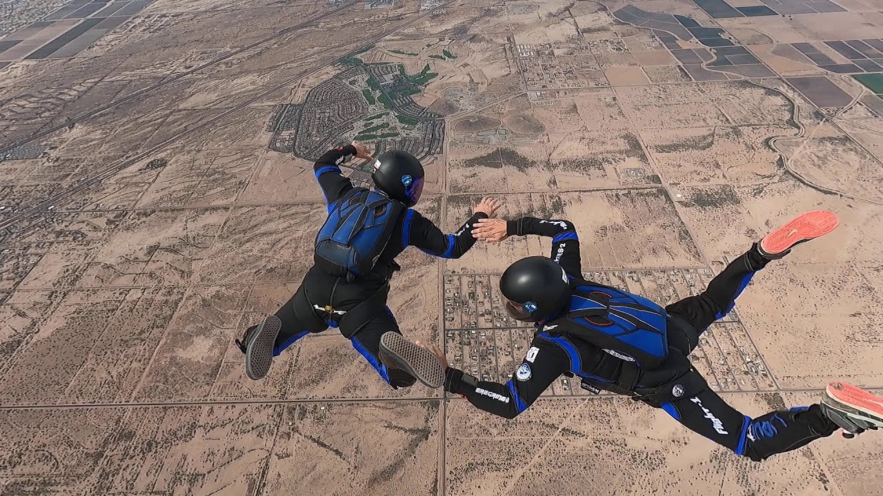 PD Factory Team - Mixed Formation Skydiving w/ JP and Travis - Pt. 1