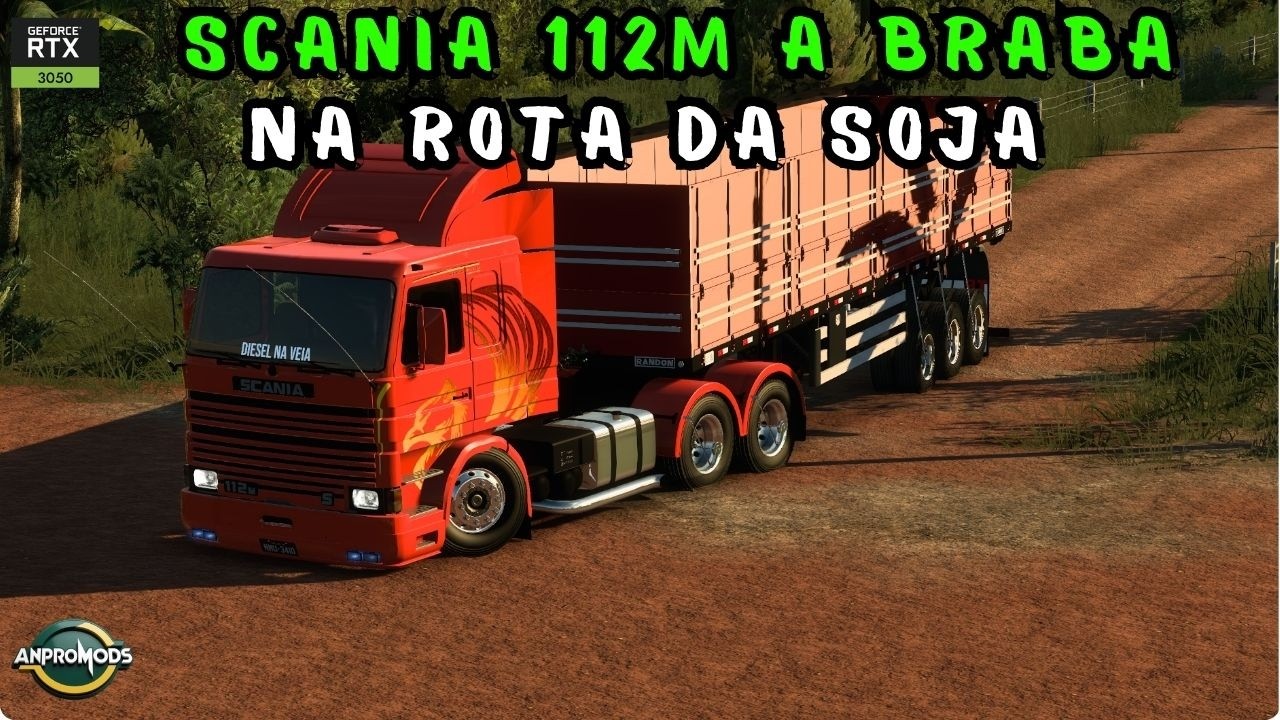 EURO TRUCK SIMULATOR 2  COMBOIO DESAFIOS DA ROTA DA SOJA DE MANAUS A SINOP MATO GROSSO