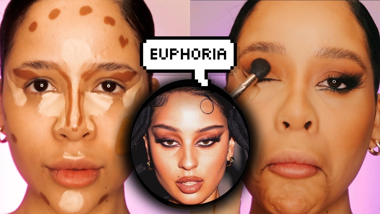 TENTEI REPRODUZIR A MAQUIAGEM DA GRINGA  😱