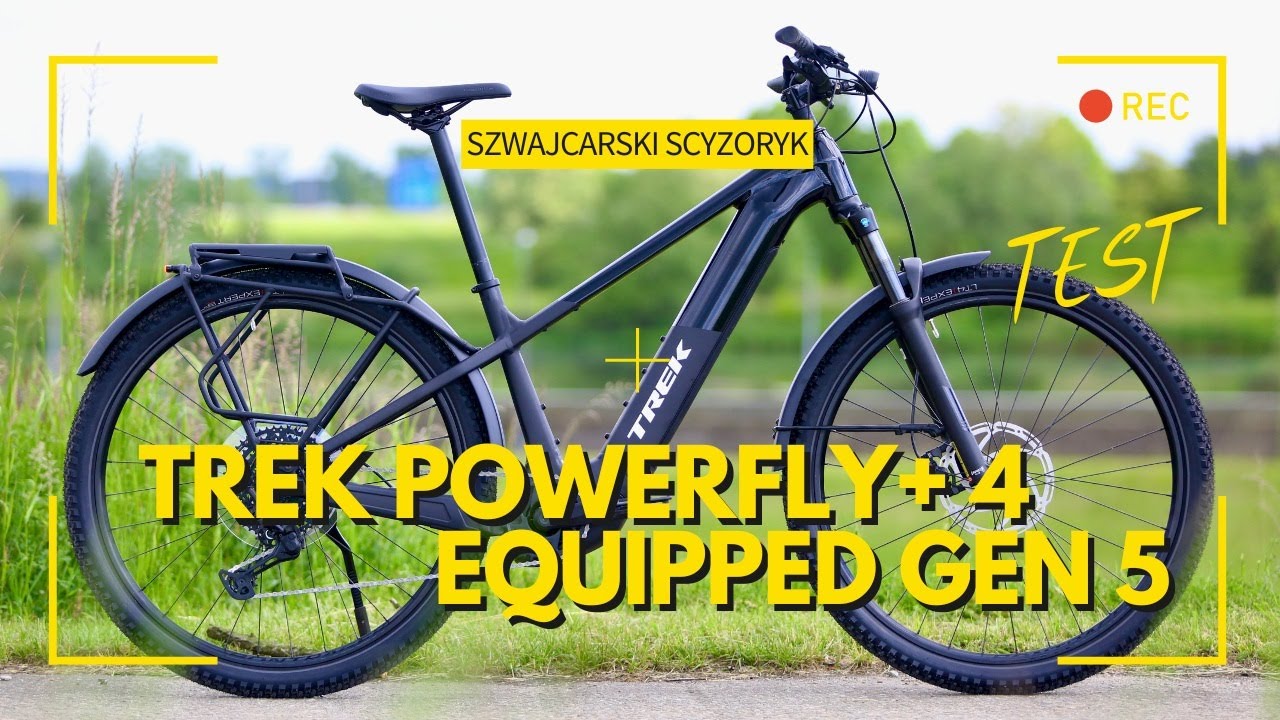 TREK POWERFLY+ 4 GEN 5 Test e bike na Podkarpaciu  | Krosno – Frysztak – Odrzykoń – Prządki – Krosno