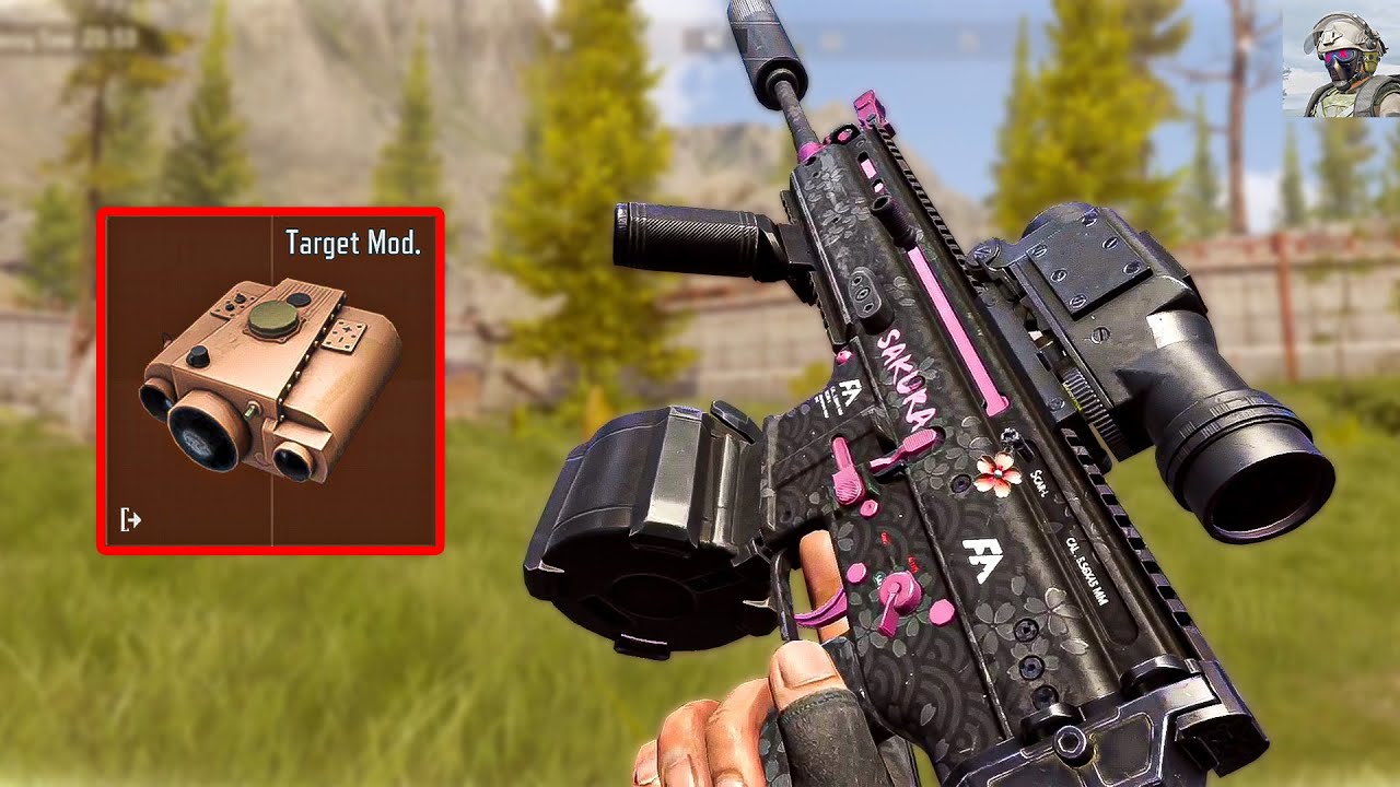 Sakura SCAR-L: Red Items Booster | Arena Breakout
