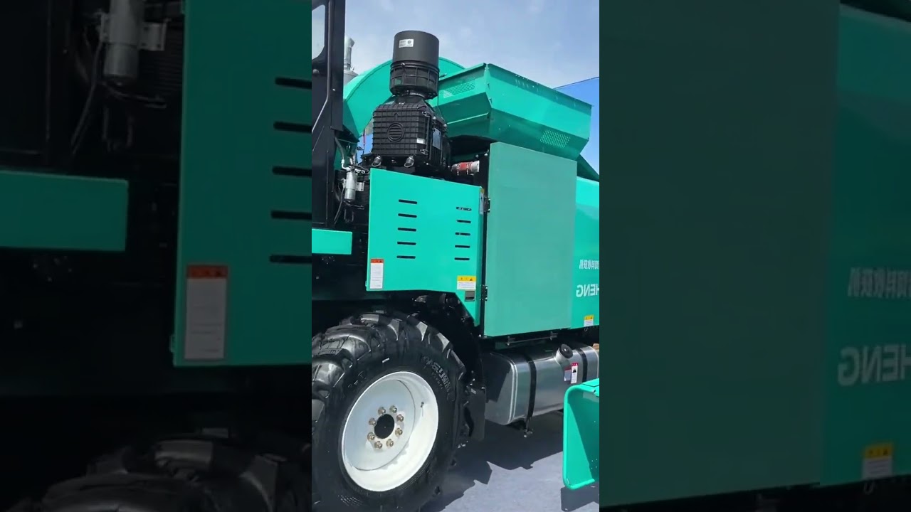 Silage harvesting and packing all-in-one machine, high-efficiency agricultural machinery