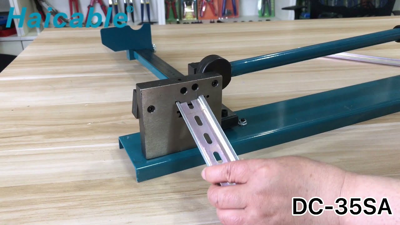 Steel and Aluminum Din Rail Cutter DC-35SA