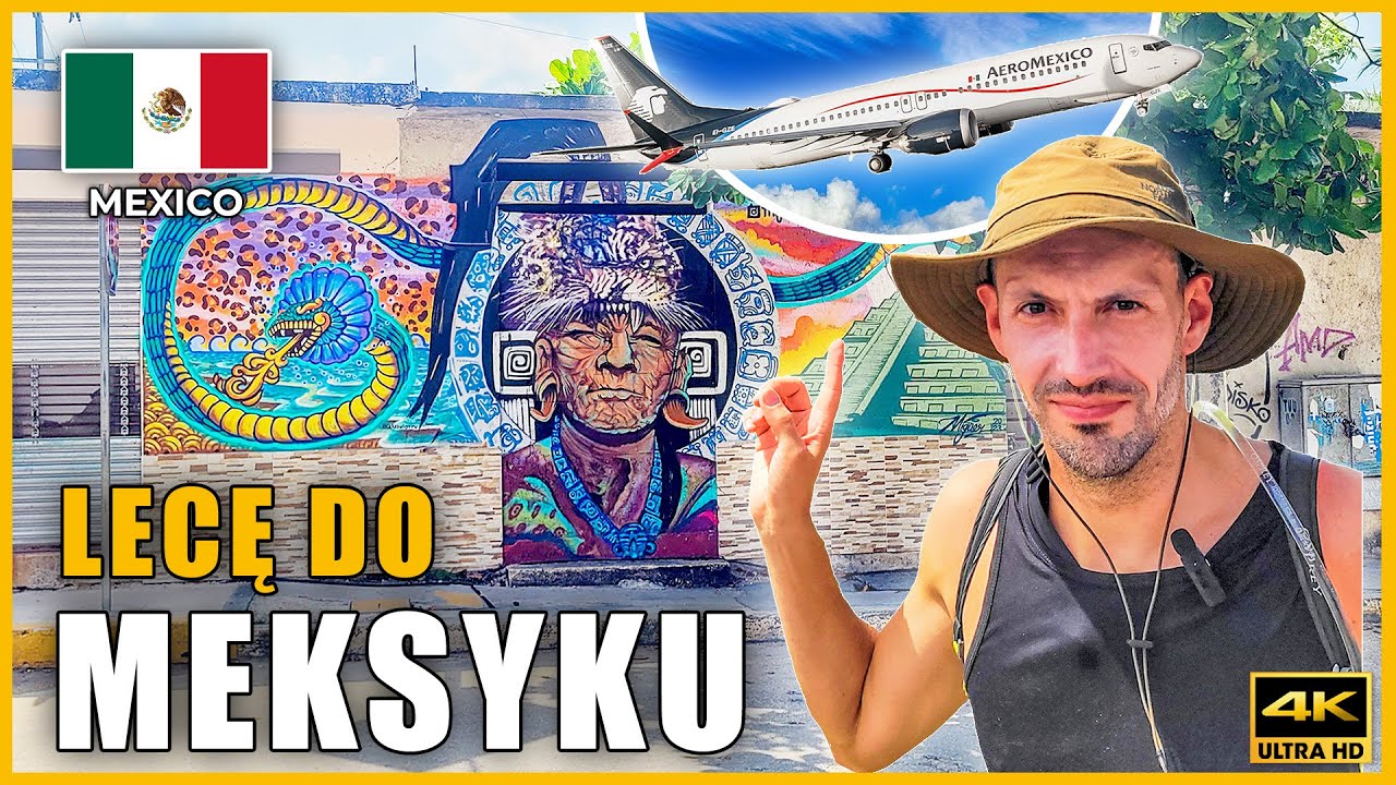 Lecę z plecakiem do Meksyku! 🇲🇽 | Początek wyprawy po Ameryce Środkowej 🌎✈️