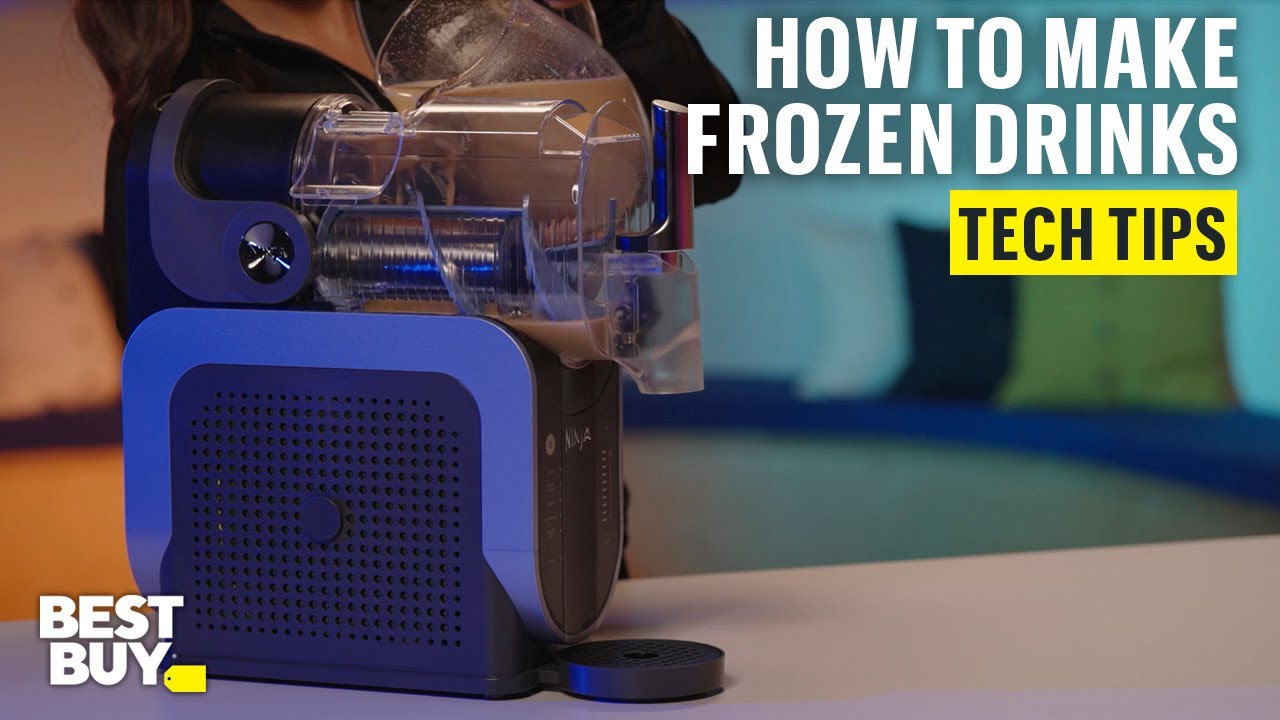 How to Use the Ninja SLUSHi Professional Frozen Drink Maker &ndash; Tech Tips from Best Buy