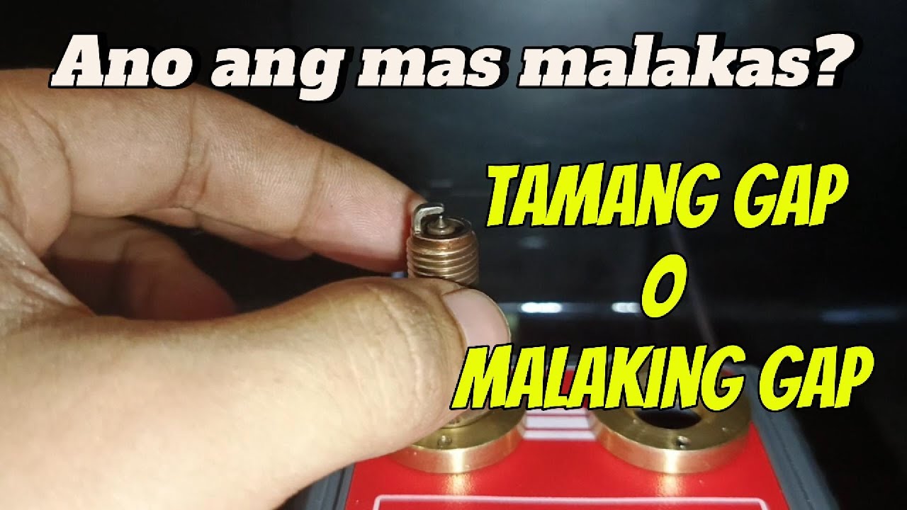 Malakas Ang Malaking Gap sa Sparkplug? Sparkplug Test