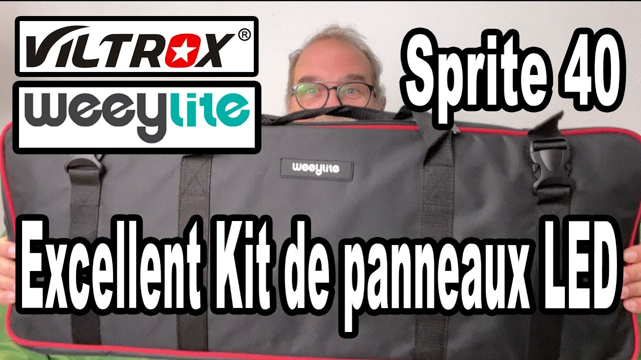 Panneaux LED Weeylite Sprite 40 de Viltrox - EN FRANÇAIS
