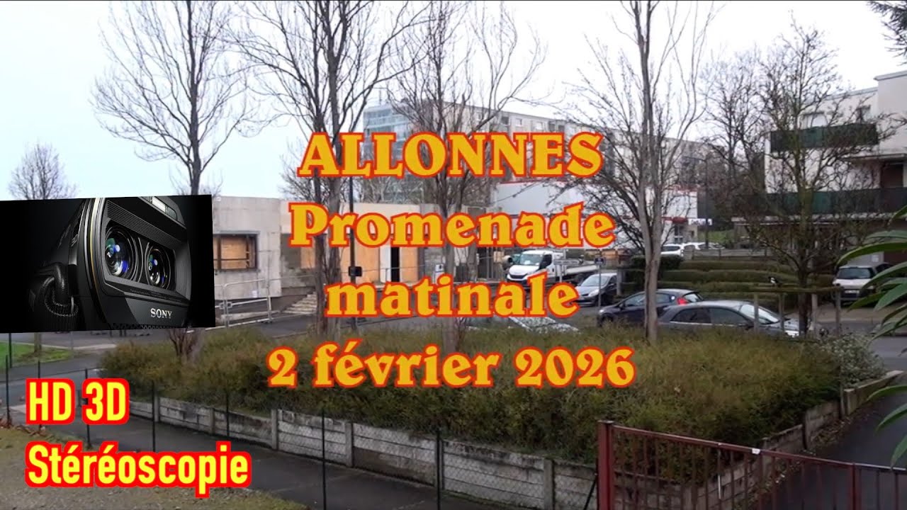 2026 - HD 3D - ALLONNES Promenade matinale - 2 février