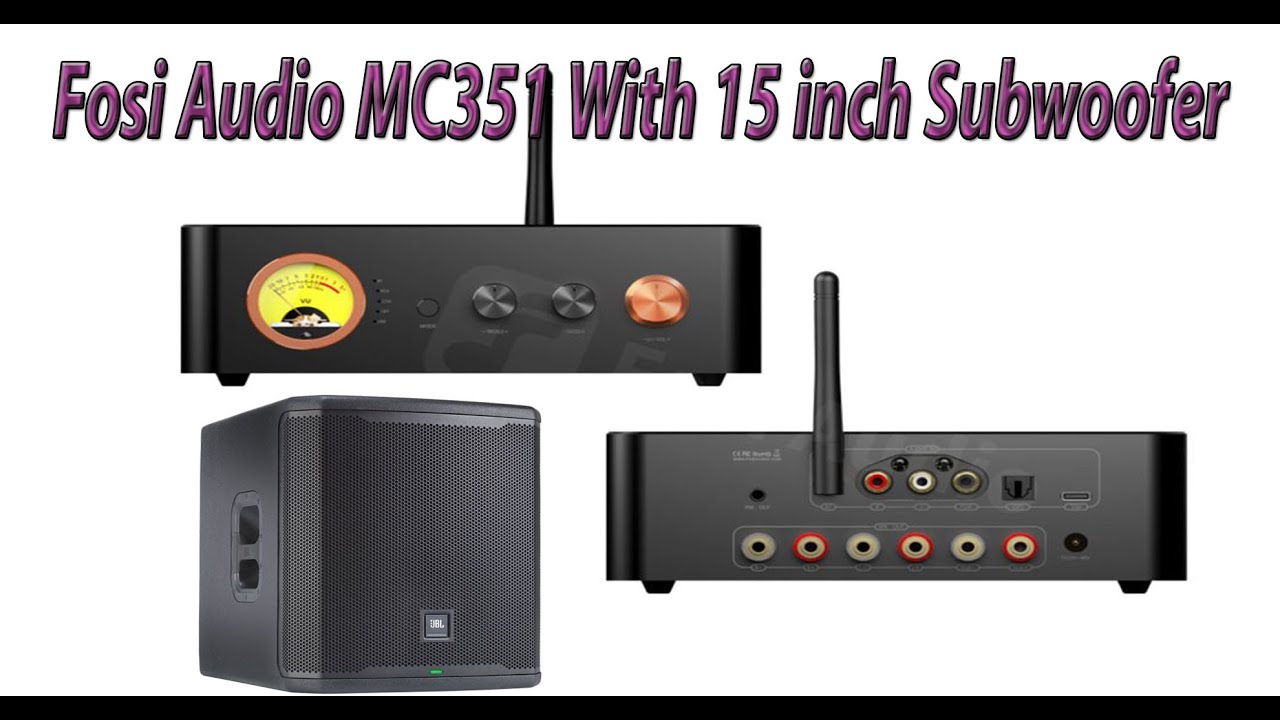 Why Fosi Audio Is Better Then Any Other /Fosi MC 351 Amp Sound Test With 15 inch Subwoofer /technboy