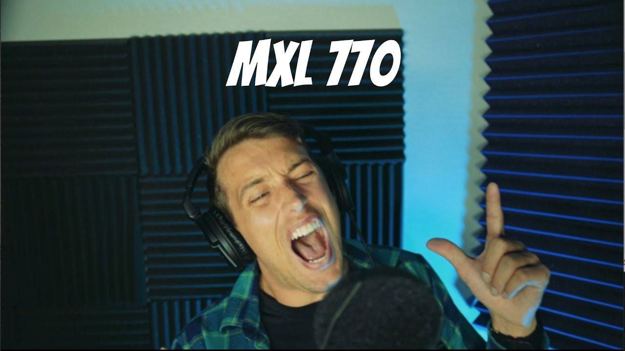 MXL 770 Demonstration | Voice Over | Singing Vocals