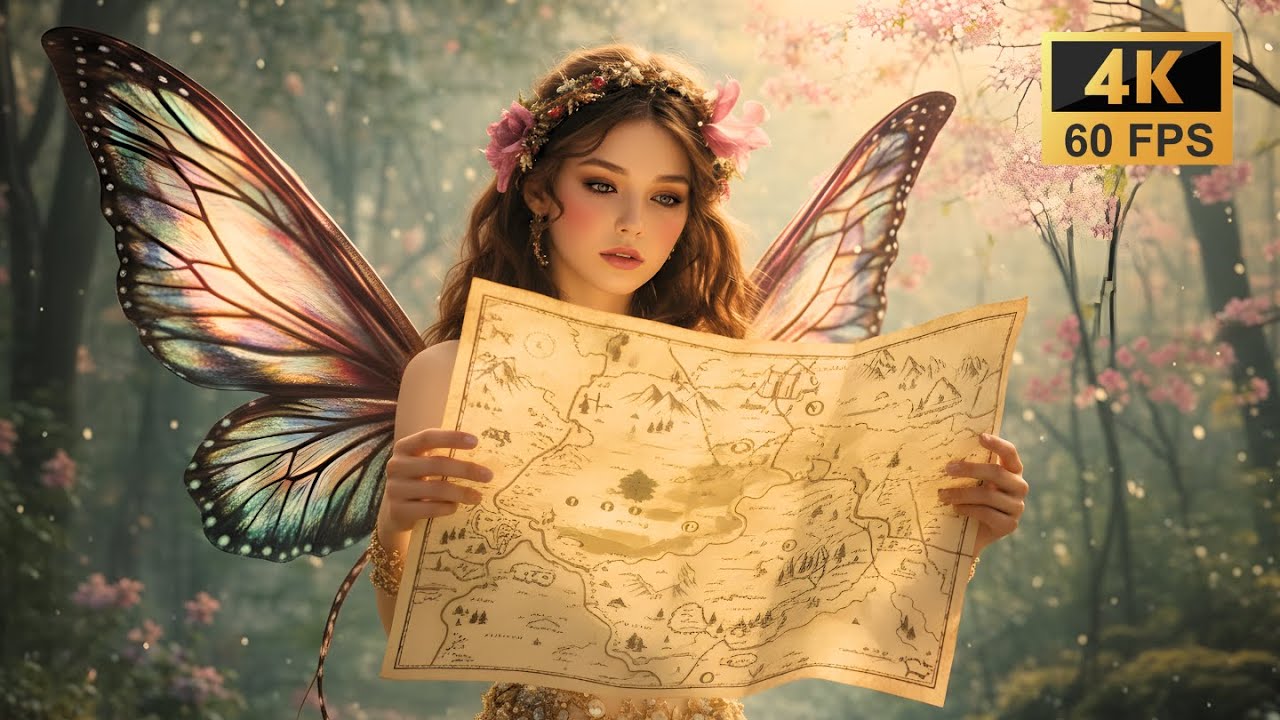 Gentle Forest Fairy Stillness | Ultra Realistic 4K Relaxing Music | Sylvan Fantasy