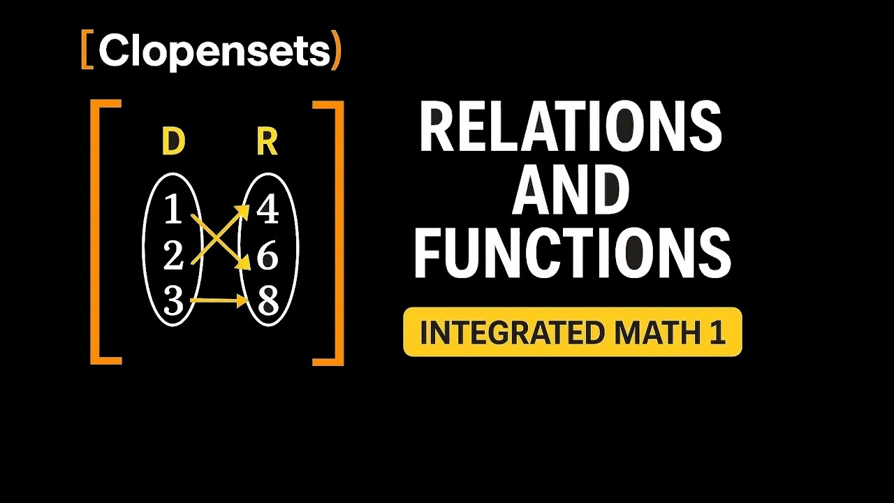Relations and Functions | Integrated Math 1 (2026 Update)