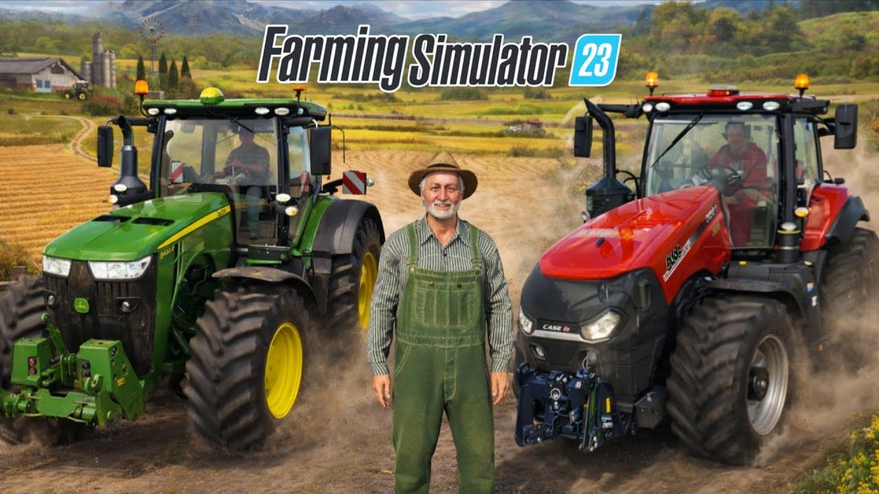 Fs20 vs Fs23 Competition Gameplay ! Farming Simulator 23 Mobile | Fs 23 Harvest Wheat | #fs23 #fs20 
