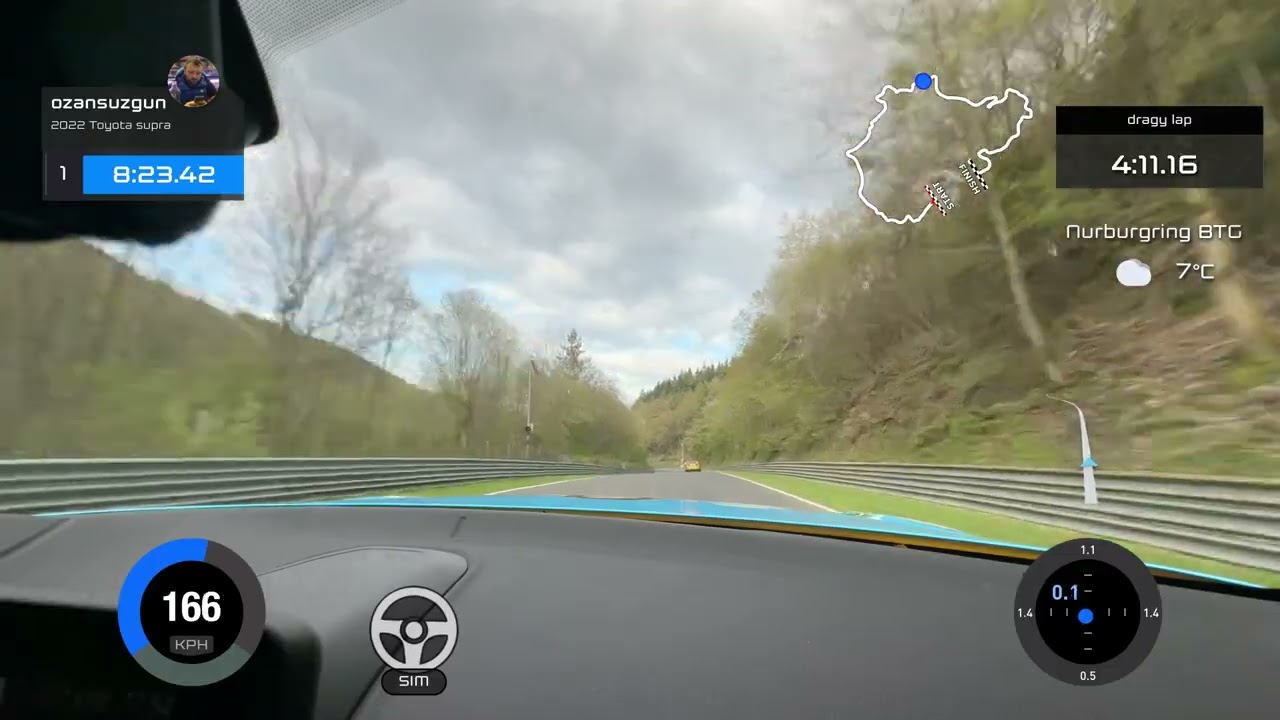 Toyota Supra 2.0 Nurburgring btg
