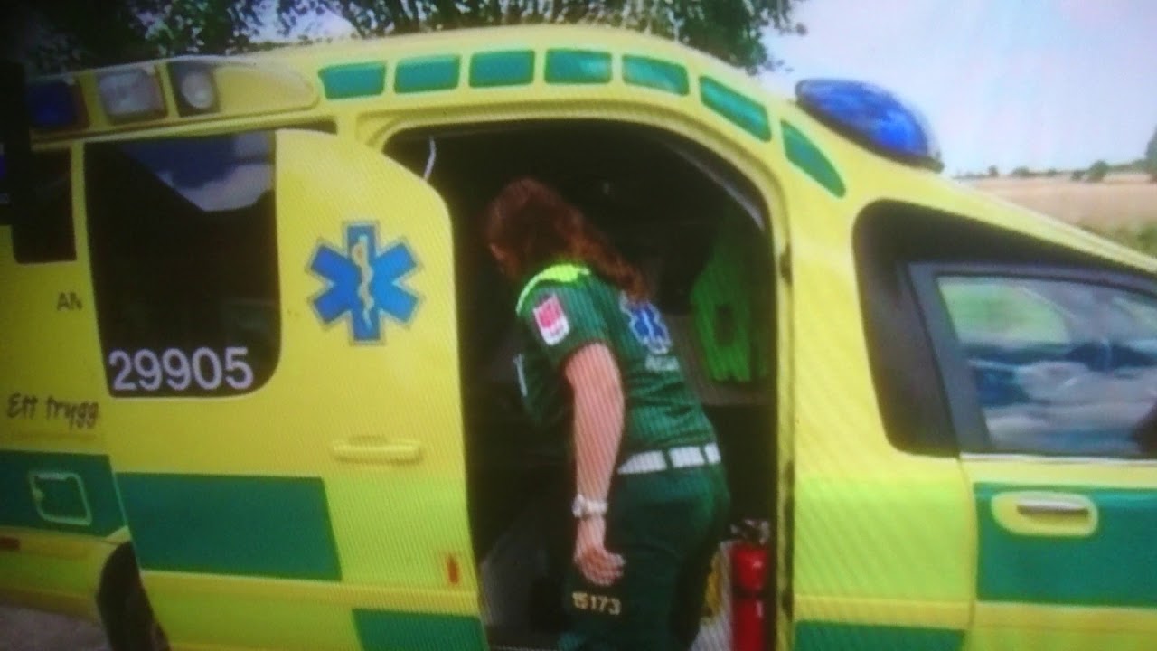 Ambulans 29 905! Gotland!