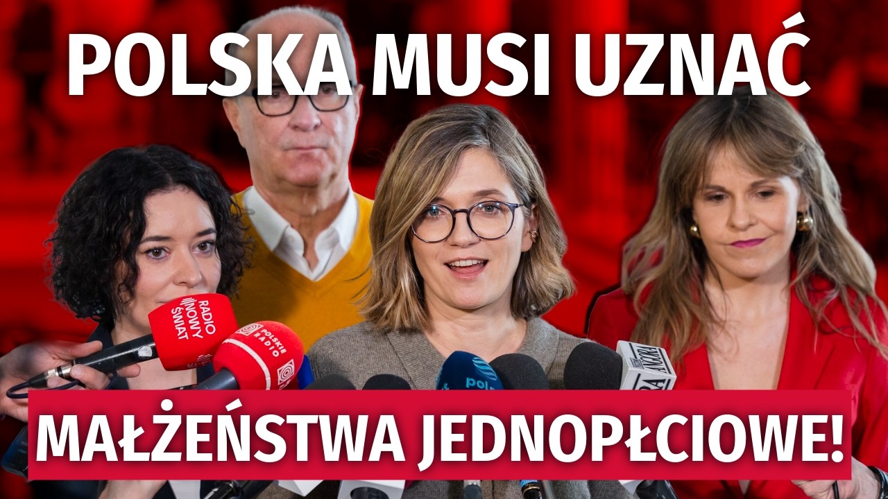 POLSKA MUSI UZNAĆ MAŁŻEŃSTWA JEDNOPŁCIOWE! #lewica #sejm