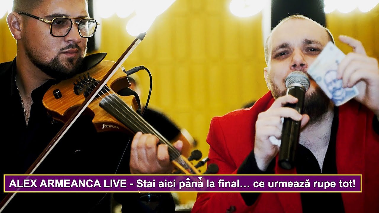 Alex Armeanca 🔥 Live 🔥 Colaj Manele Noi 2026