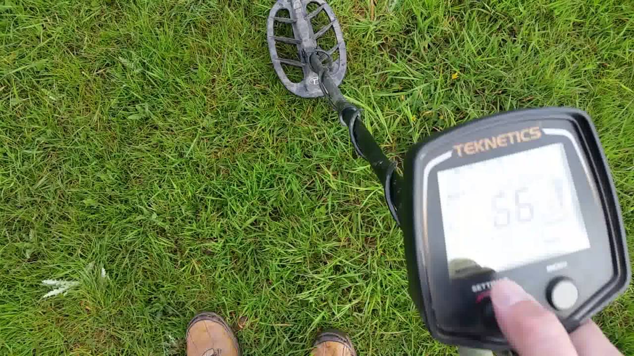 Teknetics T2 Manual Ground Balance demo.