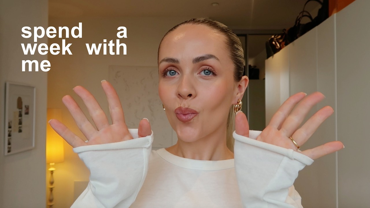 spend a week with me! life as a stylist, new hobbies, missing australia, starting a brand | VLOG