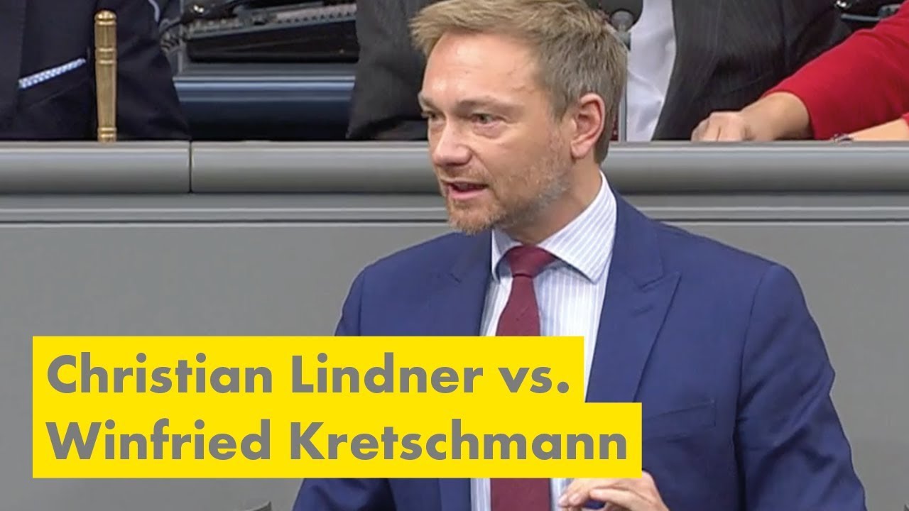 Christian Lindner vs. Winfried Kretschmann!