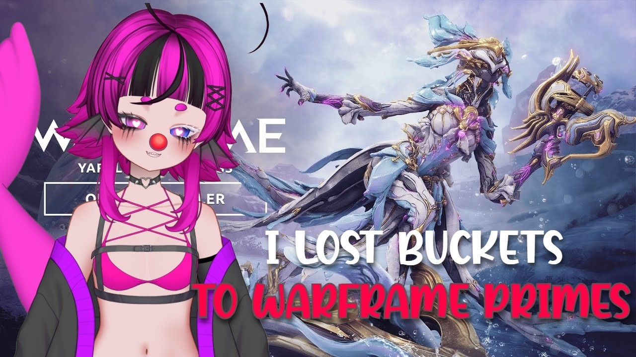 I LOST BUCKETS to Warframe Prime Trailers | Vtuber Reacts