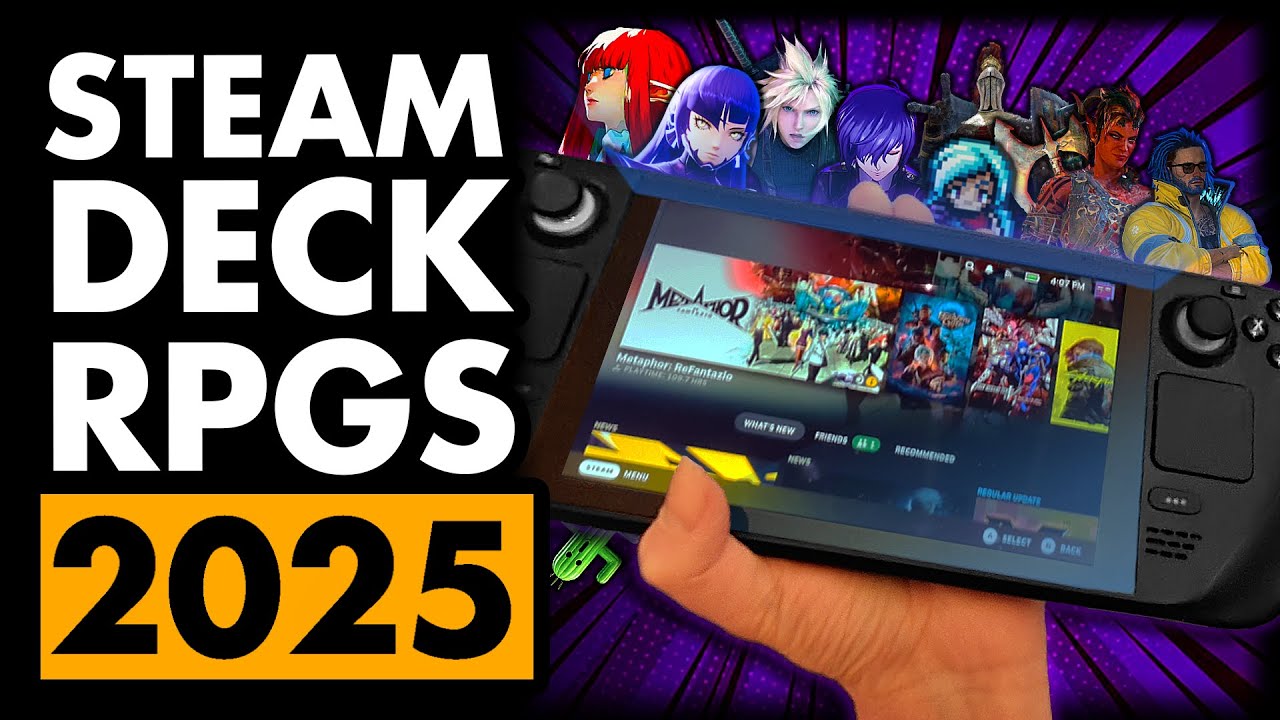 ЛУЧШИЕ РПГ для Steam Deck 2025