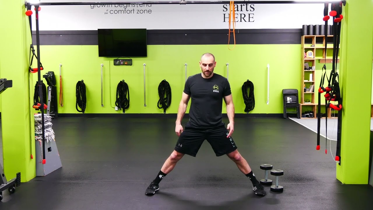 Personal Training Boise I Lateral Squat Demonstration I Kvell Fitness and Nutrition