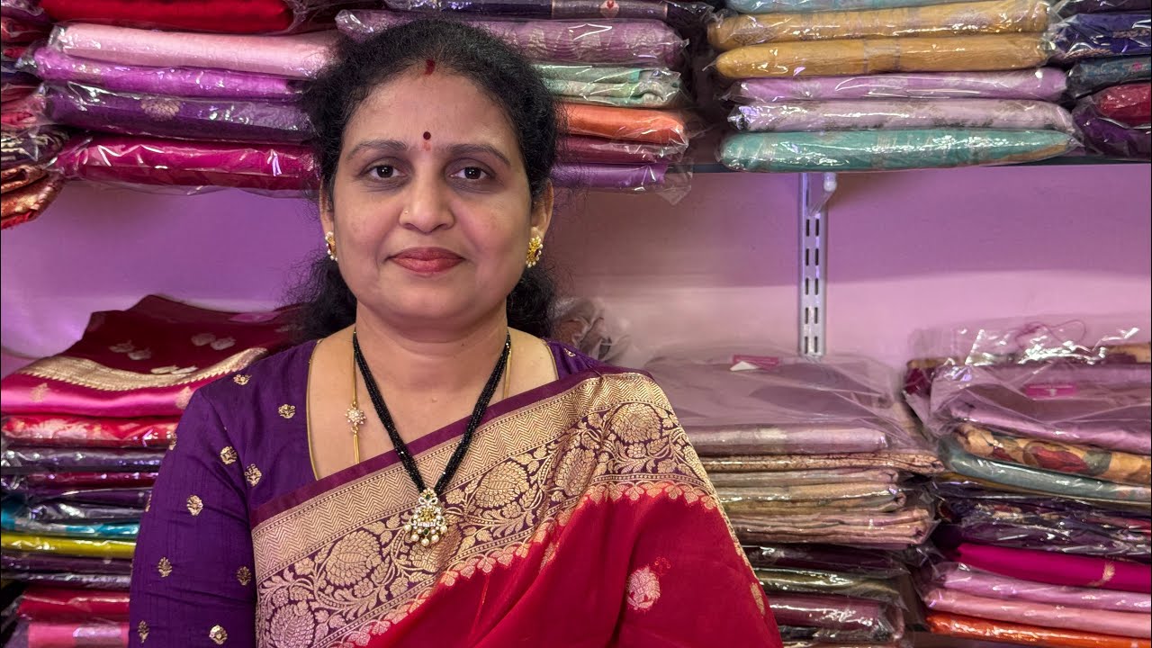Very latest KATAN PATTU sarees and many more 👌🌟#katan_saree 