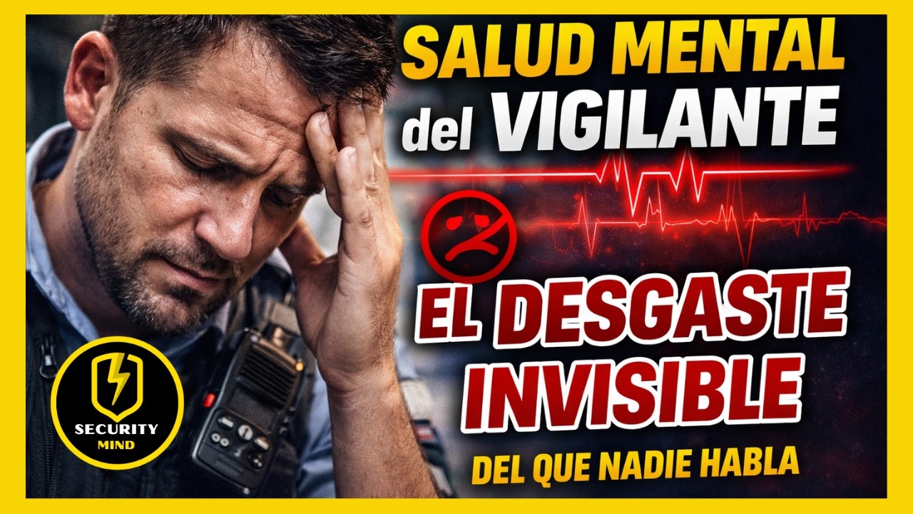 La salud mental del vigilante de seguridad: el desgaste invisible del que nadie habla