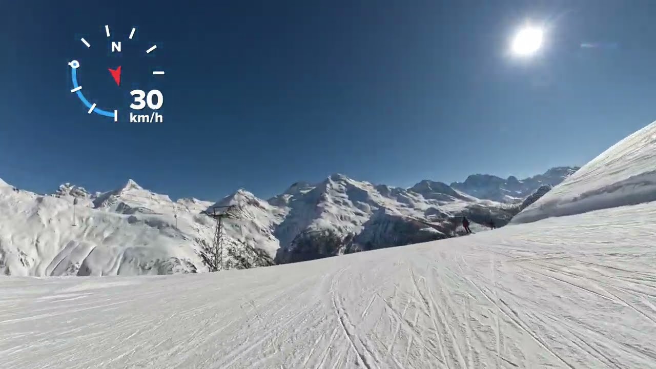[4K] POV Skiing - Rosswald 2025 - Run 2 - GoPro Hero13 (Hypersmooth)