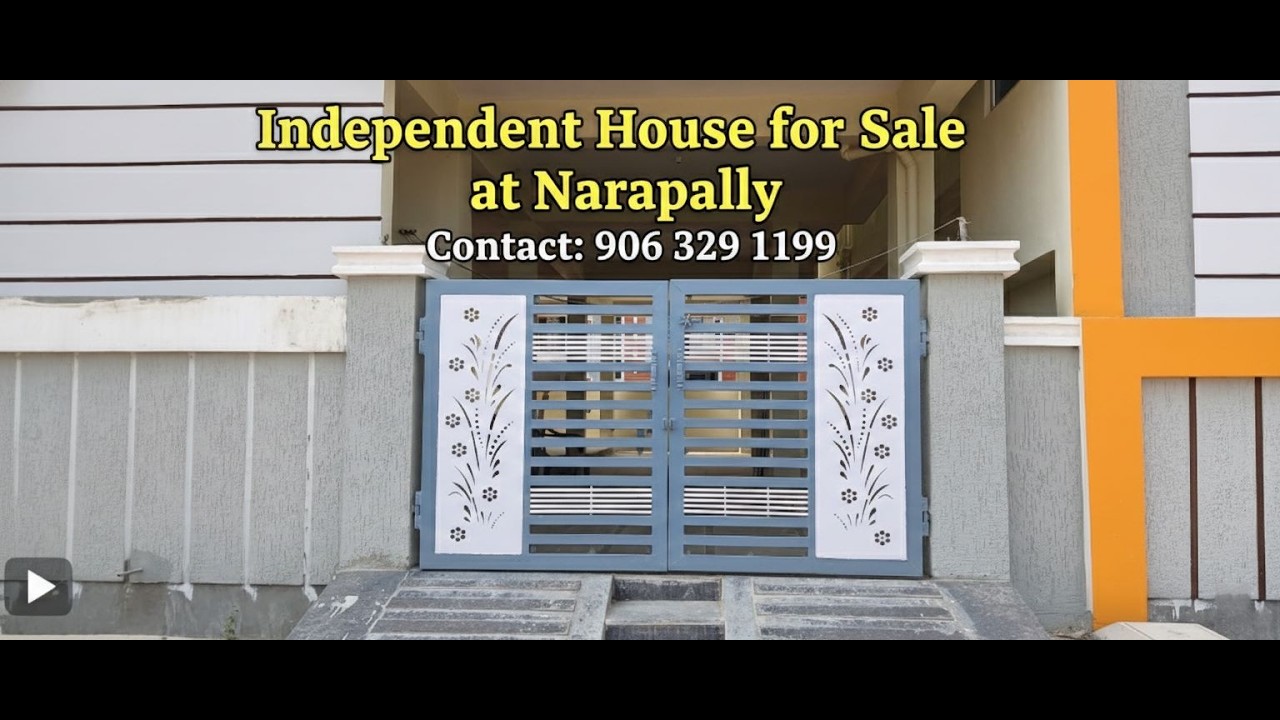 West Facing 2BHK at Narapally  133 4 Sq Yards  ₹92 Lakhs