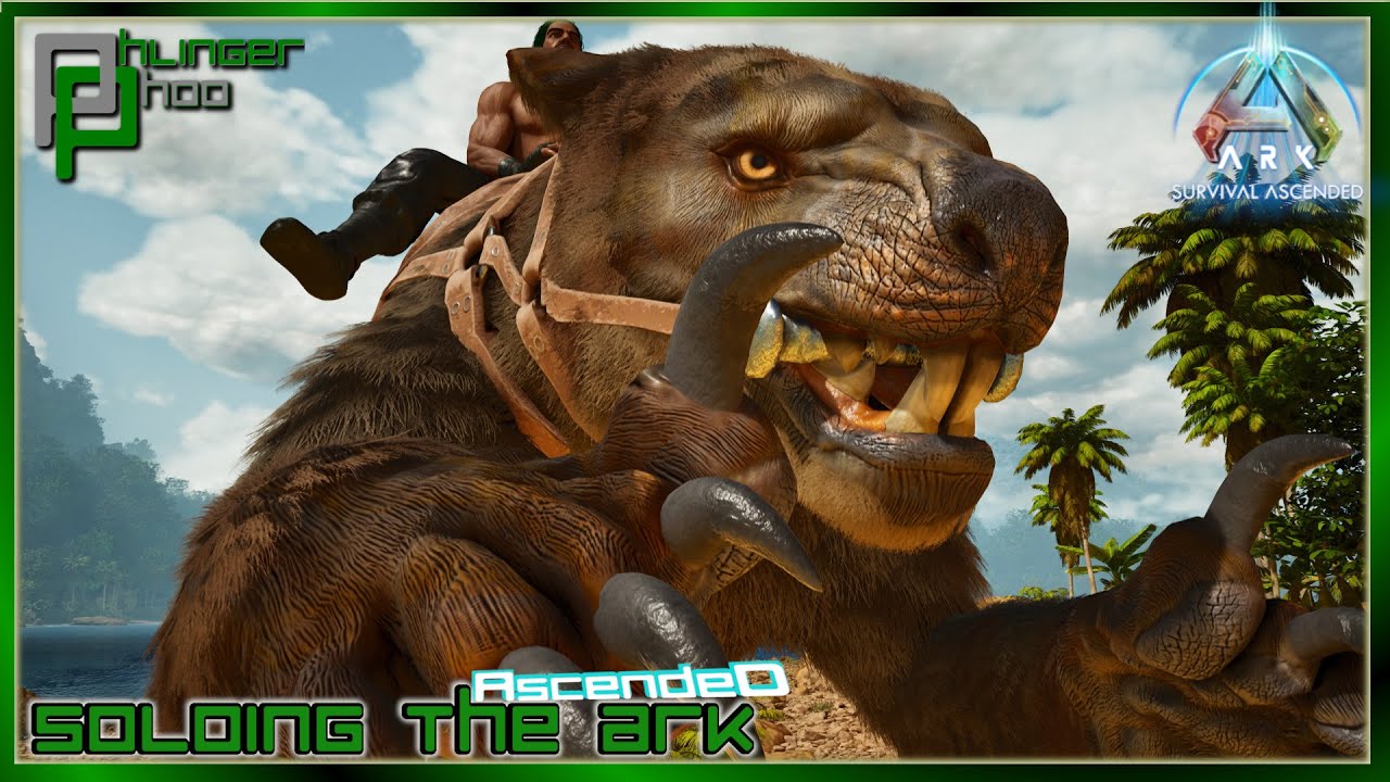 This Island of Carnivores is Amazing! Soloing the Ark Ascended S2E25