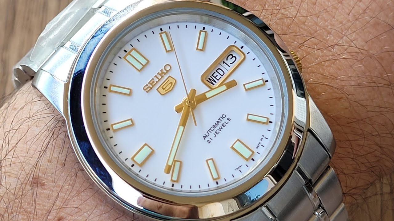 Conheça o ⌚️RELÓGIO AUTOMÁTICO SEIKO 5  SNKK07K1 CALÉNDARIO DUPLO Altarelojoaria