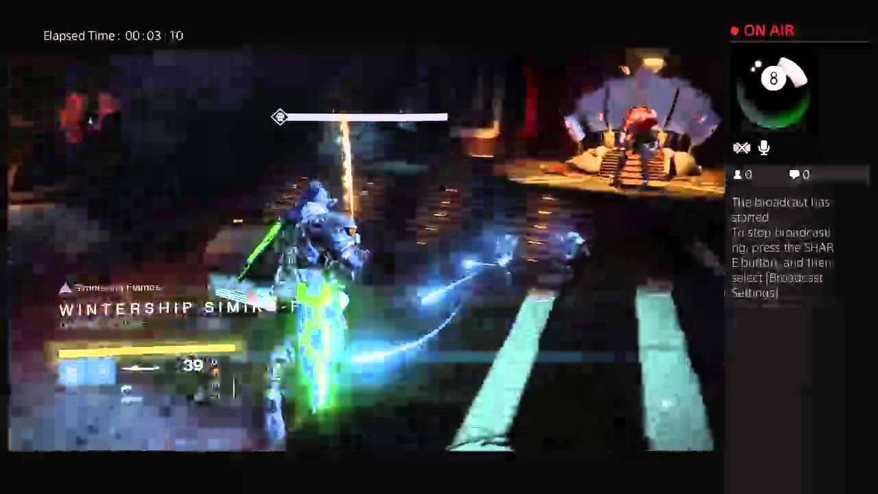 Destiny -How To Get 50 Major Kills For Exotic Sword EASY