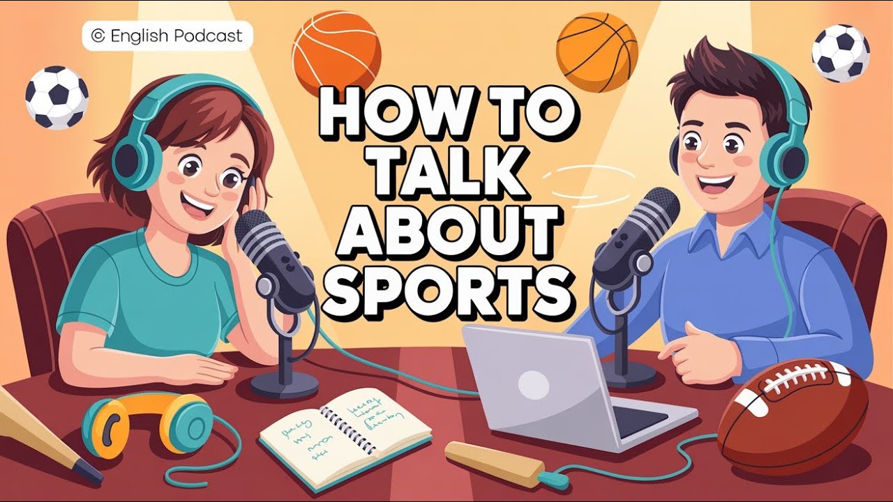 B1 English Learning Podcast to Improve Speaking & Listening | Talking About Sports in English