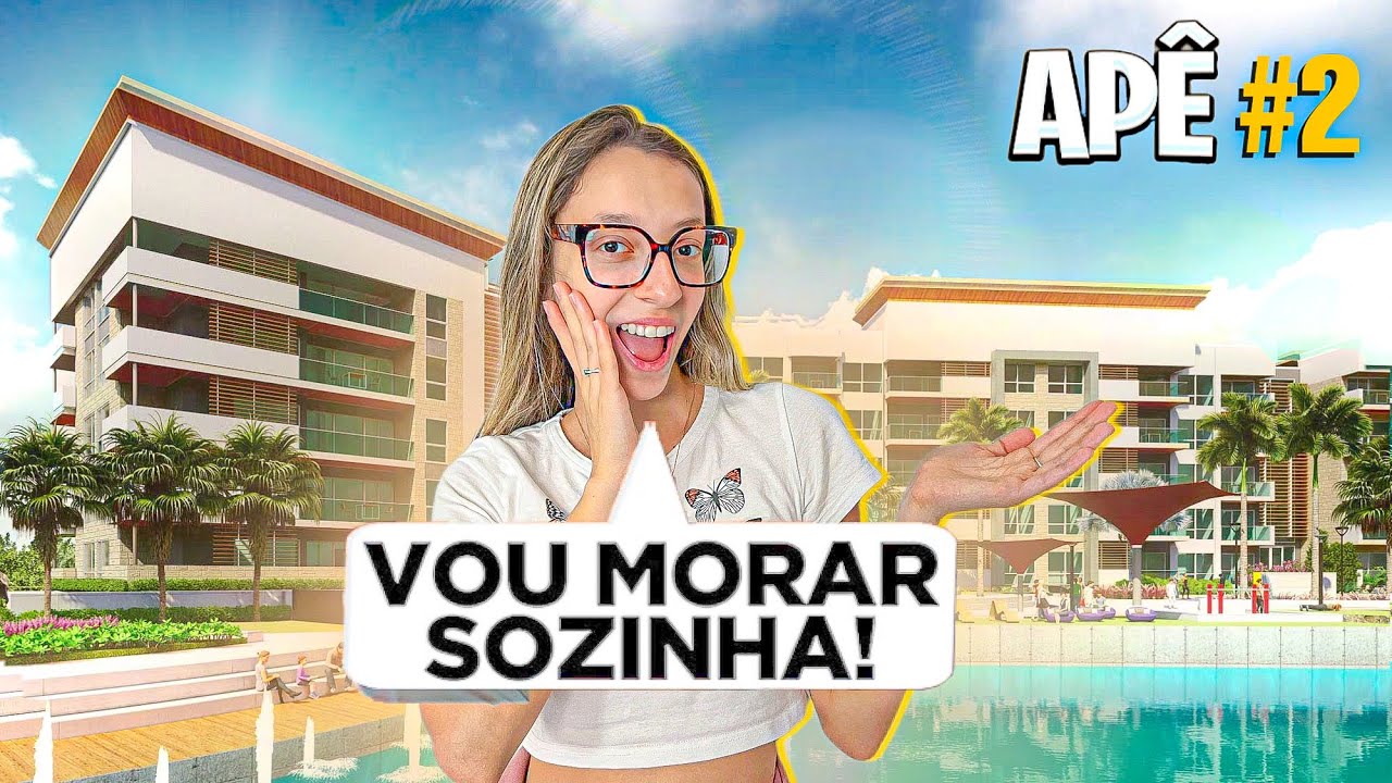 VOU MORAR SOZINHA? CONHECENDO O SEGUNDO APARTAMENTO! 😍🥳